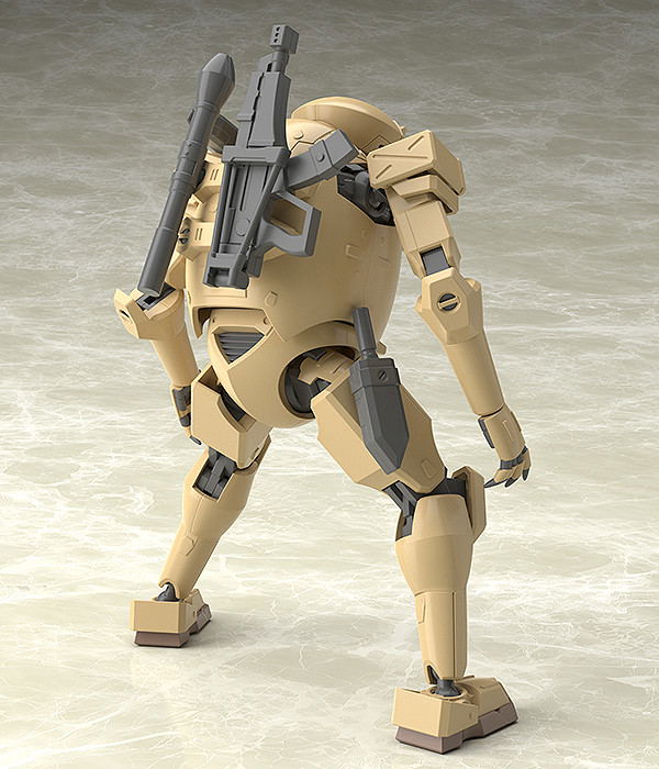 MODEROID Full Metal Panic! Invisible Victory 1/60 Scale Model Kit: Rk-92 Savage (Sand) image 4