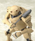 MODEROID Full Metal Panic! Invisible Victory 1/60 Scale Model Kit: Rk-92 Savage (Sand) thumbnail 5