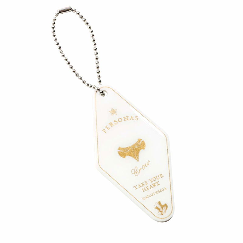 Persona 5 Vintage Acrylic Keychain: Crow image 1