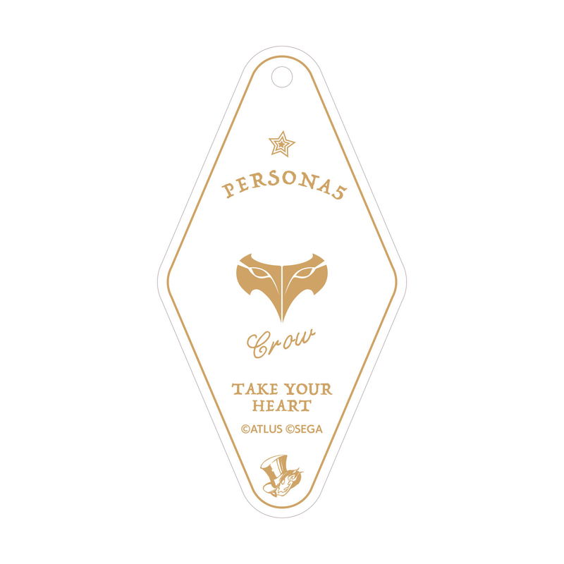 Persona 5 Vintage Acrylic Keychain: Crow image 2