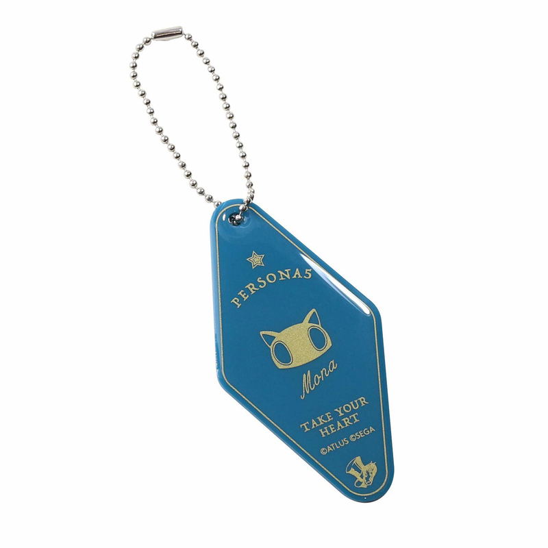 Persona 5 Vintage Acrylic Keychain: Mona image 1