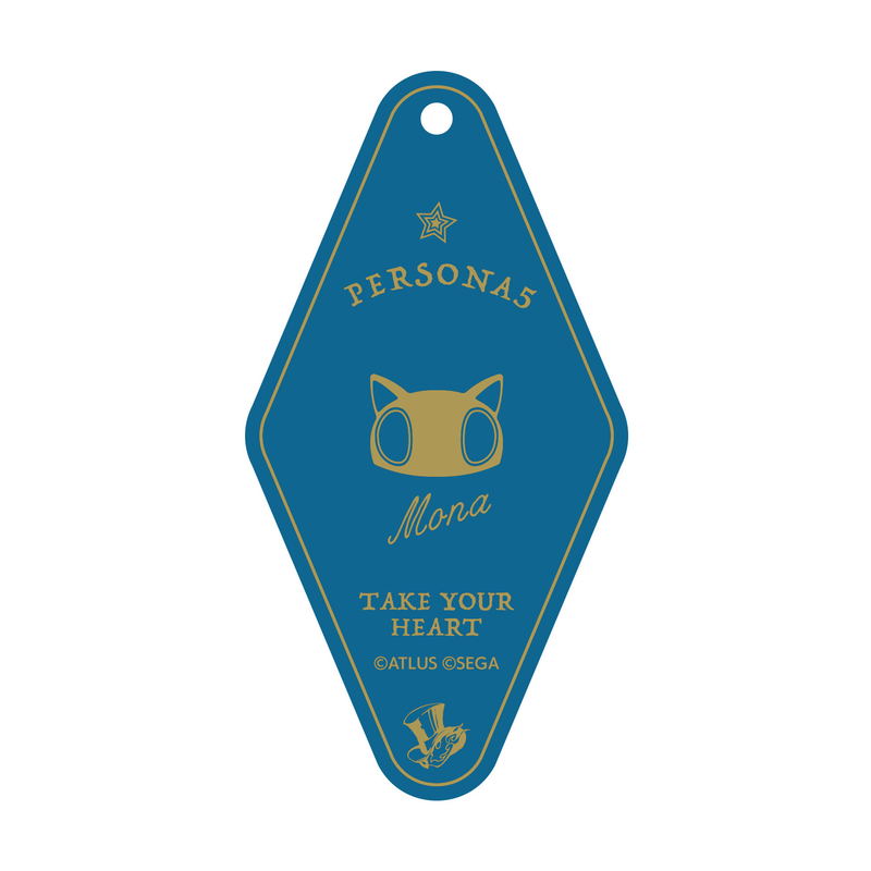 Persona 5 Vintage Acrylic Keychain: Mona image 2
