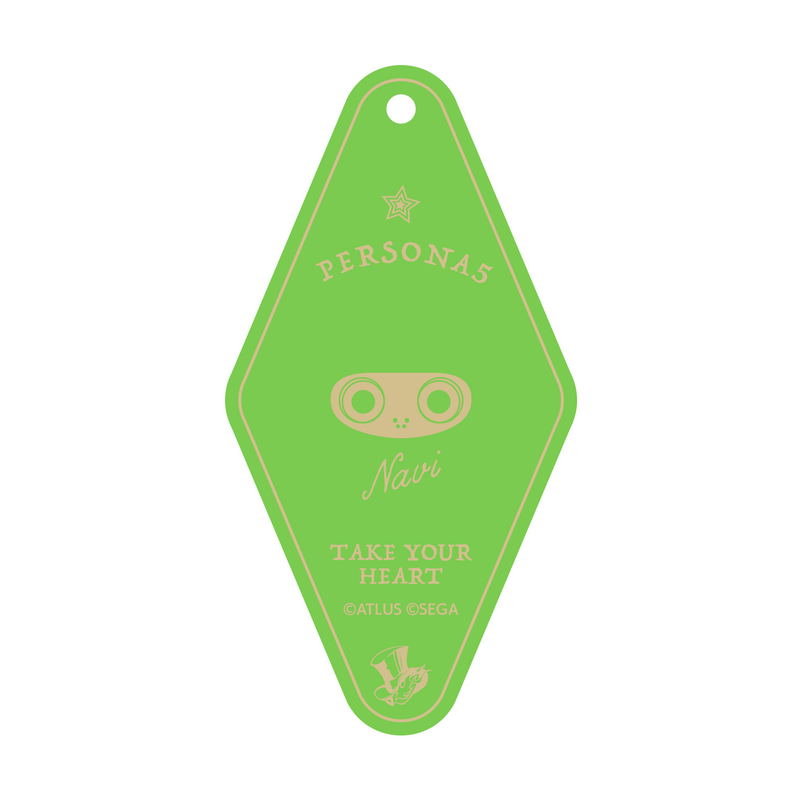 Persona 5 Vintage Acrylic Keychain: Navi image 2