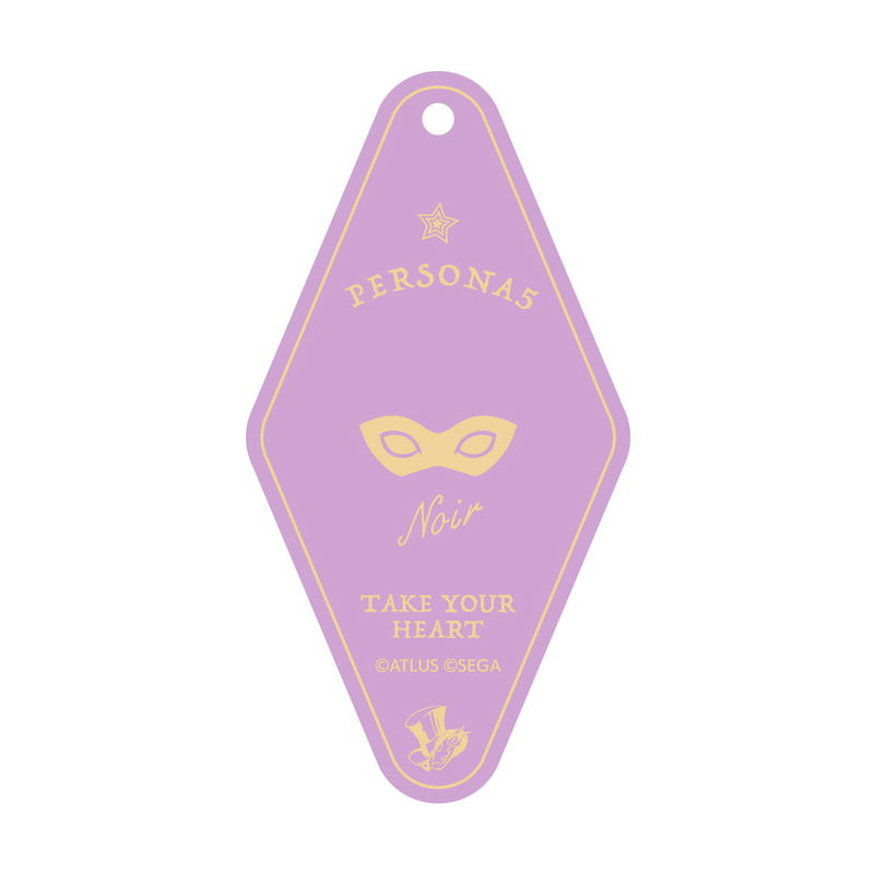 Persona 5 Vintage Acrylic Keychain: Noir image 2