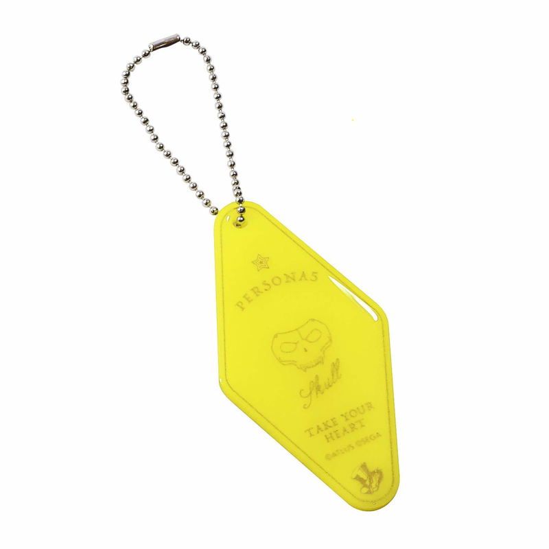 Persona 5 Vintage Acrylic Keychain: Skull image 1