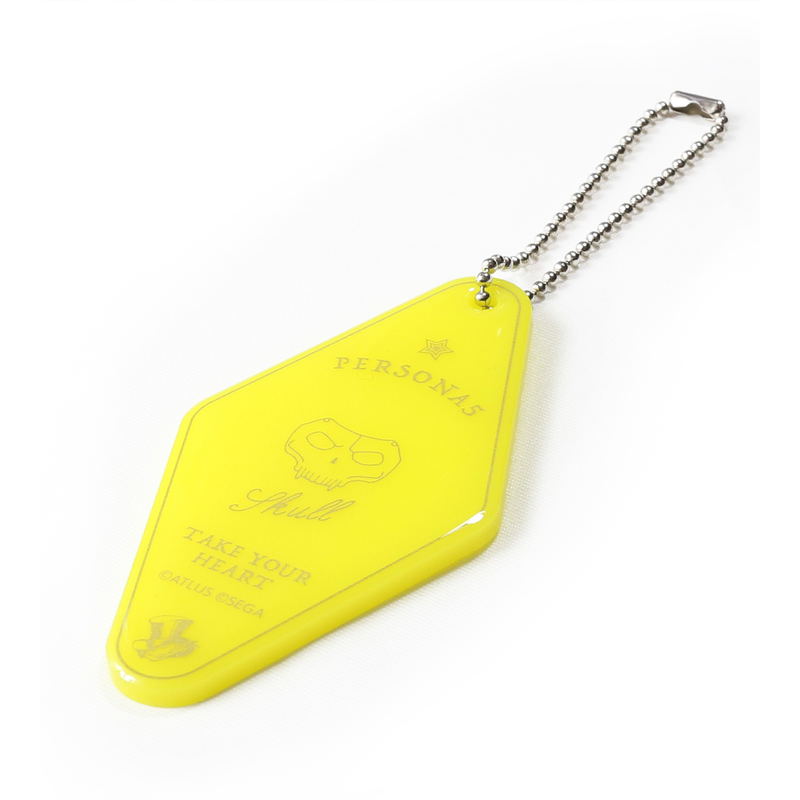 Persona 5 Vintage Acrylic Keychain: Skull image 3