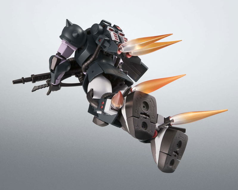 Robot Spirits Side MS Mobile Suit Variations: MS-06R-1A Zaku II High Mobility Type Ver. A.N.I.M.E. Black Tri-Stars image 12