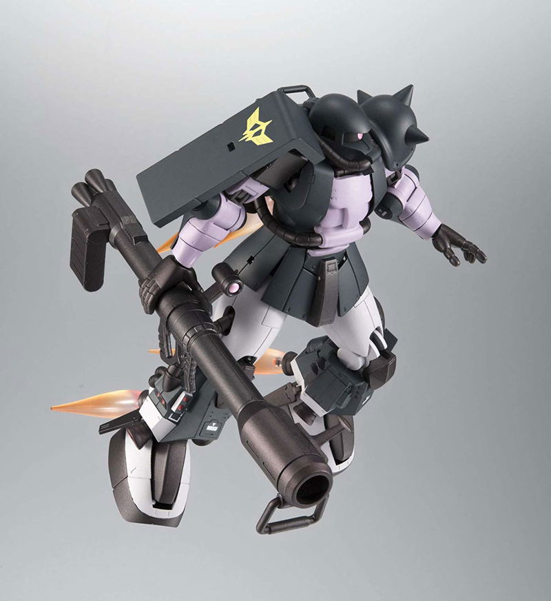 Robot Spirits Side MS Mobile Suit Variations: MS-06R-1A Zaku II High Mobility Type Ver. A.N.I.M.E. Black Tri-Stars image 14