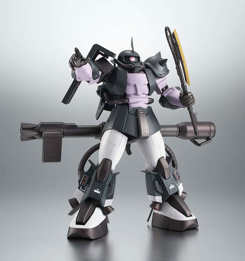 Robot Spirits Side MS Mobile Suit Variations: MS-06R-1A Zaku II High Mobility Type Ver. A.N.I.M.E. Black Tri-Stars image 15
