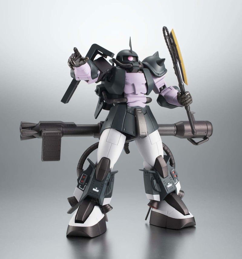 Robot Spirits Side MS Mobile Suit Variations: MS-06R-1A Zaku II High Mobility Type Ver. A.N.I.M.E. Black Tri-Stars image 2