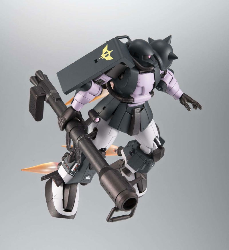 Robot Spirits Side MS Mobile Suit Variations: MS-06R-1A Zaku II High Mobility Type Ver. A.N.I.M.E. Black Tri-Stars image 21