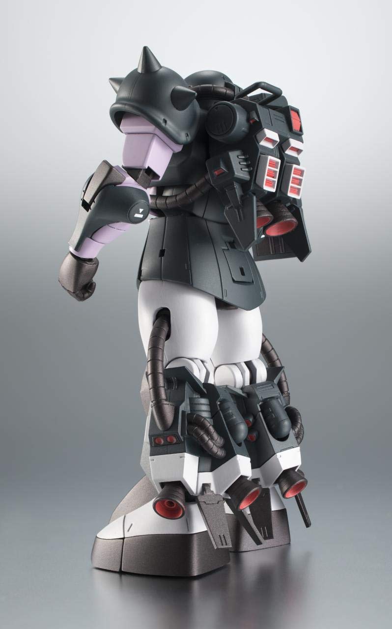 Robot Spirits Side MS Mobile Suit Variations: MS-06R-1A Zaku II High Mobility Type Ver. A.N.I.M.E. Black Tri-Stars image 3