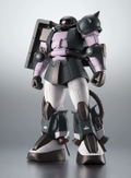 Robot Spirits Side MS Mobile Suit Variations: MS-06R-1A Zaku II High Mobility Type Ver. A.N.I.M.E. Black Tri-Stars thumbnail 4