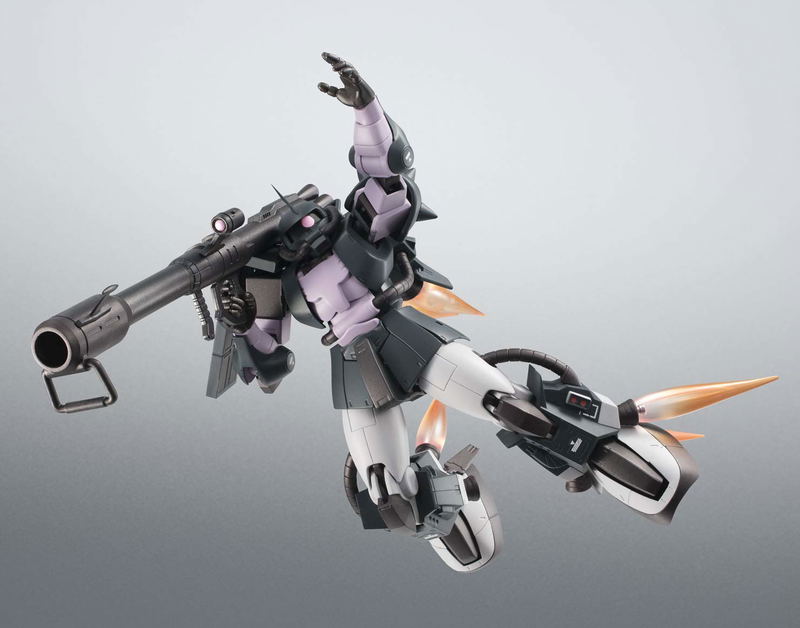 Robot Spirits Side MS Mobile Suit Variations: MS-06R-1A Zaku II High Mobility Type Ver. A.N.I.M.E. Black Tri-Stars image 9