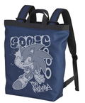 Sonic The Hedgehog - Sonic Graffiti Design 2way Backpack Navy thumbnail 1