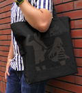 Angels Of Death Large Tote Bag Black thumbnail 2