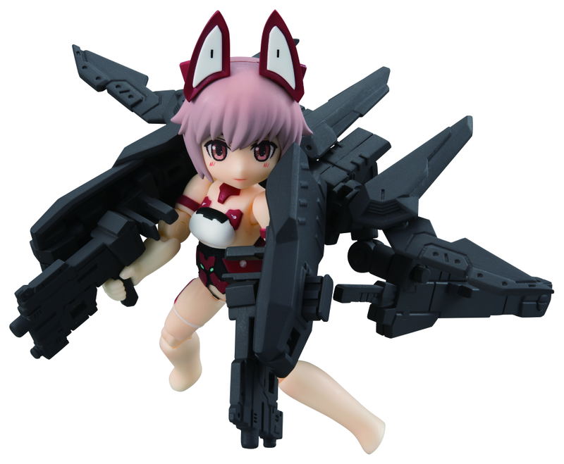 Desktop Army Frame Arms Girl KT-322f Innocentia Series Ver. 1.2 (Set of 4 pieces) image 2