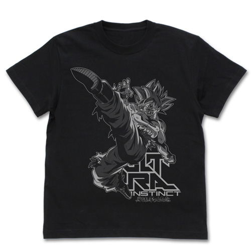 Dragon Ball Super - Ultra Instinct Goku T-shirt Black (L Size) image 1