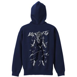 Dragon Ball Z - Vegetto Zippered Hoodie Navy (M Size)_