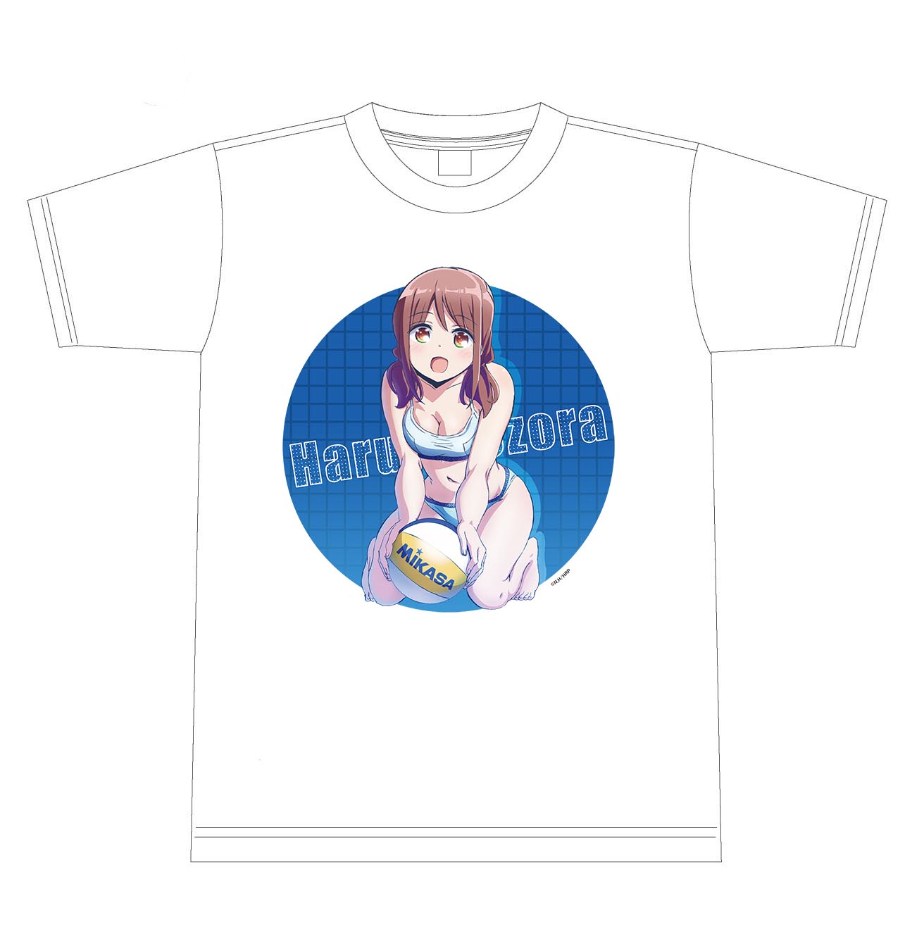 Harukana Receive - Haruka Oozora T-shirt (XL Size)