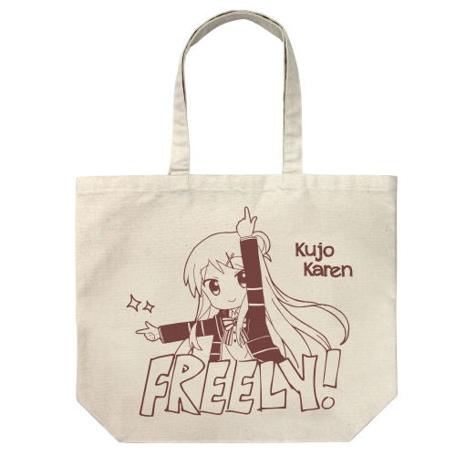 Kiniro Mosaic: Pretty Days - Karen Kujo Large Tote Bag Natural image 1