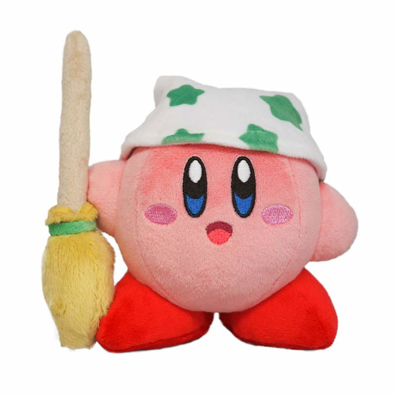Kirby All Star Collection Plush: Cleaning Kirby image 1