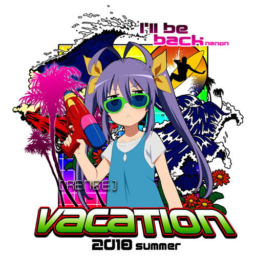 Movie Non Non Biyori Vacation - Renge's Vacation Full Color T-shirt White (M Size) image 2