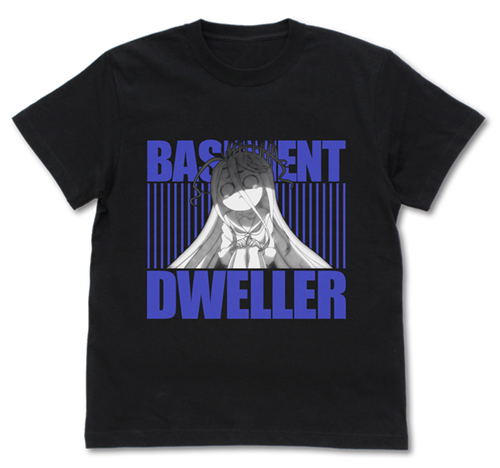 No Game No Life - Basement Dweller T-shirt Black (S Size) image 1