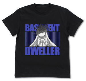 No Game No Life - Basement Dweller T-shirt Black (XL Size)_