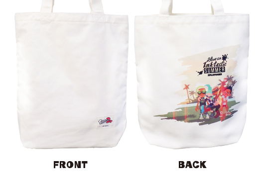 Splatoon 2 Tote Bag With Can Badge 03 - Summer image 2