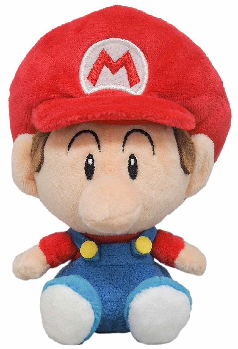 Super Mario All Star Collection Plush: AC52 Baby Mario (Small) image 1