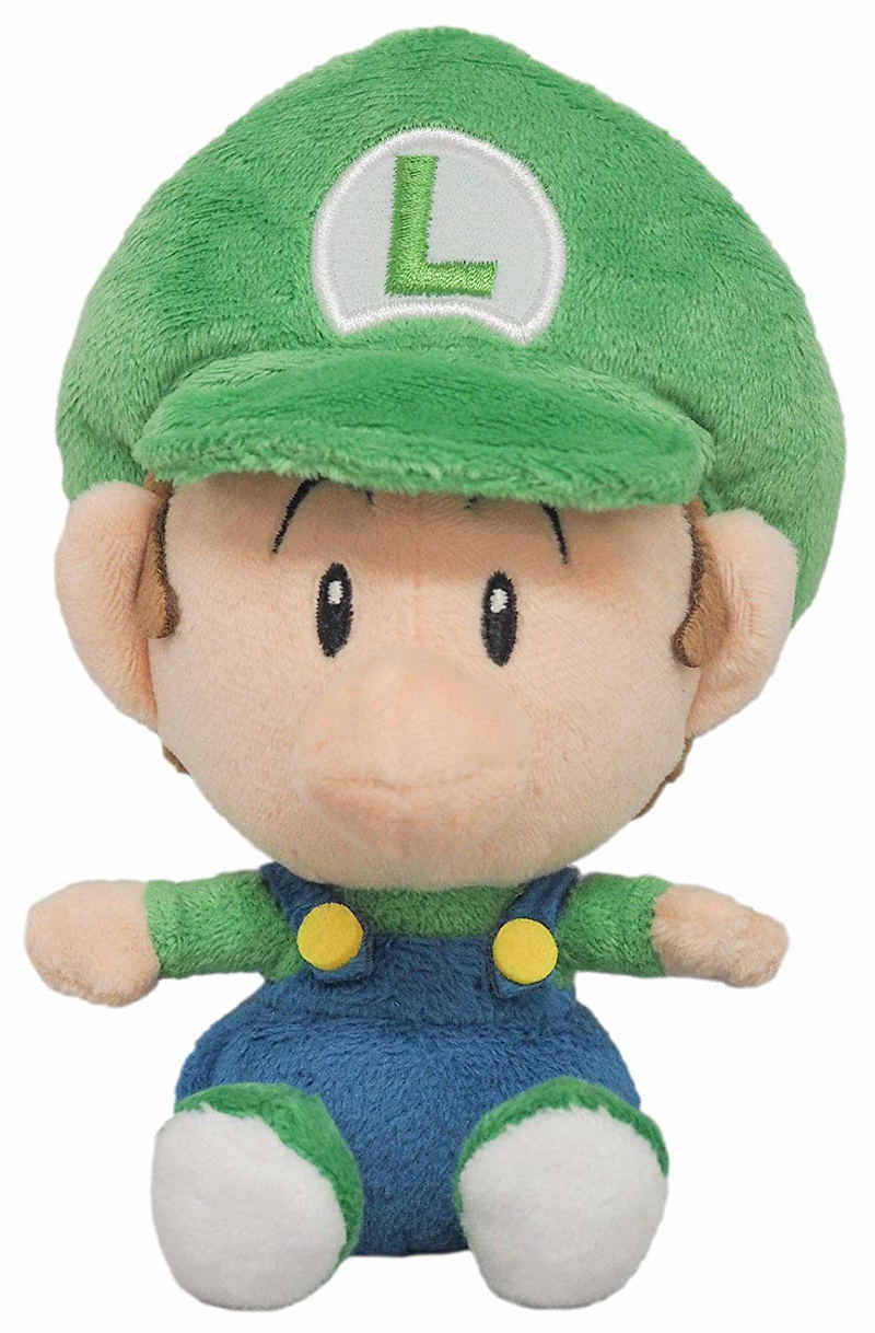 Super Mario All Star Collection Plush: AC53 Baby Luigi (Small) image 1