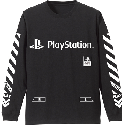 playstation long sleeve shirt black