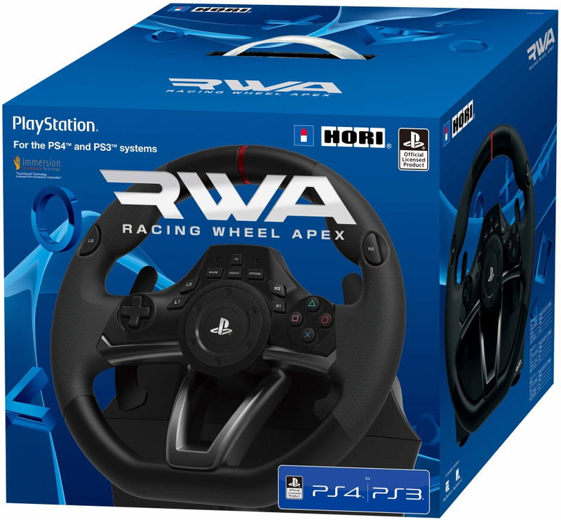 Racing Wheel Apex for PlayStation 4/3, and PC image 1