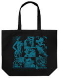 Cowboy Bebop Large Tote Bag Black thumbnail 1