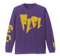 FLCL Sleeve Rib Long Sleeve T-shirt (Purple | Size L) thumbnail 1