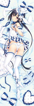 Maitetsu - Pure Station Dakimakura Cover: Fukami White Rabbit Dress Ver. thumbnail 2