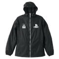 PlayStation Hooded Windbreaker Black x White (L Size) thumbnail 1