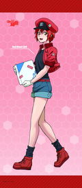 Cells at Work! Big Wall Scroll: Red Blood Cell thumbnail 2
