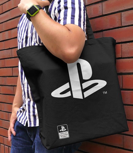 PlayStation Large Tote Bag Black image 2