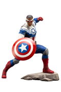 ARTFX+ Marvel Universe Avengers Marvel Now! 1/10 Scale Pre-Painted Figure: Captain America (Samuel Wilson) thumbnail 1