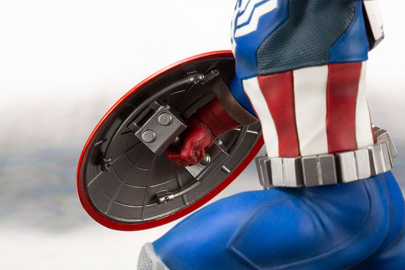 ARTFX+ Marvel Universe Avengers Marvel Now! 1/10 Scale Pre-Painted Figure: Captain America (Samuel Wilson) image 10