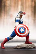 ARTFX+ Marvel Universe Avengers Marvel Now! 1/10 Scale Pre-Painted Figure: Captain America (Samuel Wilson) thumbnail 3