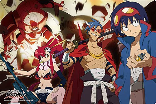 Bushiroad Rubber Mat Collection Vol. 206 Gurren Lagann: Team Gurren image 1