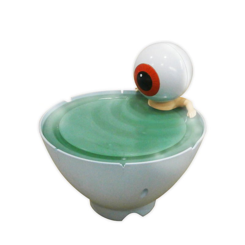 GeGeGe no Kitaro Humidifier: Medama-oyaji Bathing in Bowl image 1