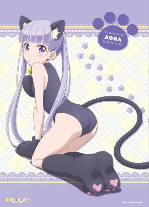 New Game!! B2 Tapestry C94 1: Aoba Suzukaze image 1