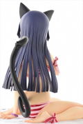 Ore no Imouto ga Konna ni Kawaii Wake ga Nai 1/4 Scale Pre-Painted Figure: Kuroneko Stripe Mizugi Nekomimi Ver. Second Cute [Limited Edition] thumbnail 11