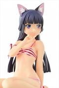 Ore no Imouto ga Konna ni Kawaii Wake ga Nai 1/4 Scale Pre-Painted Figure: Kuroneko Stripe Mizugi Nekomimi Ver. Second Cute [Limited Edition] thumbnail 17