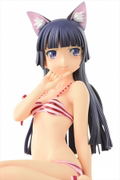 Ore no Imouto ga Konna ni Kawaii Wake ga Nai 1/4 Scale Pre-Painted Figure: Kuroneko Stripe Mizugi Nekomimi Ver. Second Cute [Limited Edition] thumbnail 18