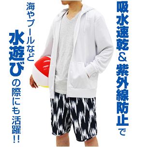 Persona 5 - Shujin/ Syujin Academy Dry Hoodie White (M Size)